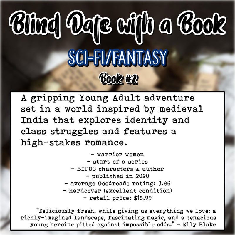 Blind Date With a Book: Sci-Fi/Fantasy