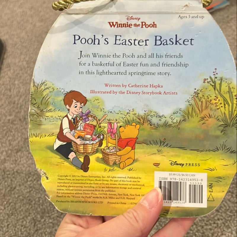 Winnie the Pooh Pooh's Easter Basket