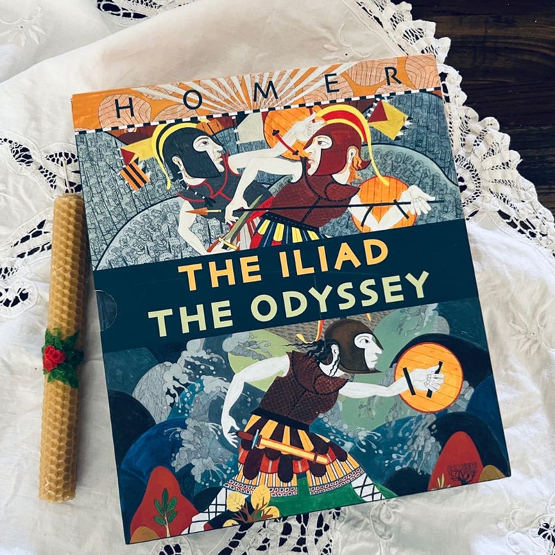 The Iliad The Odyssey Boxset