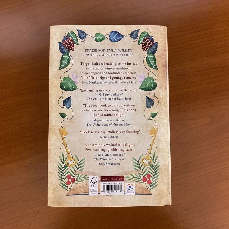 Emily Wilde's Encyclopedia of Faeries (UK OOP)
