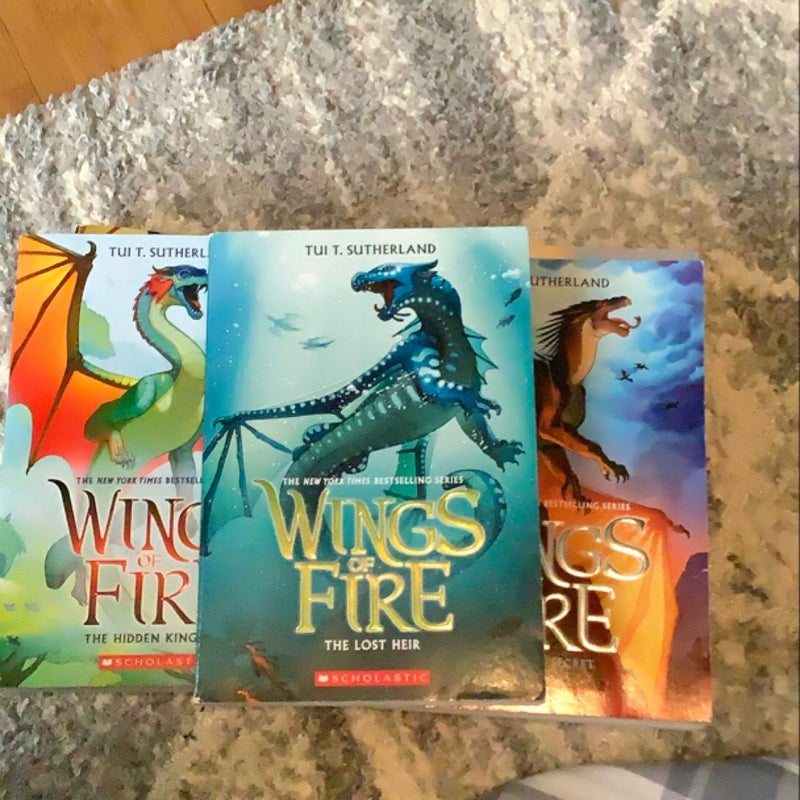 Wings of fire books 1-5