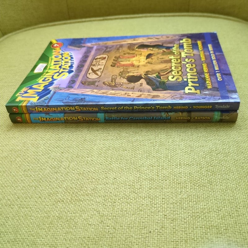 The Imagination Station Bundle: Secret of the Prince's Tomb and Battle for Cannibal Island