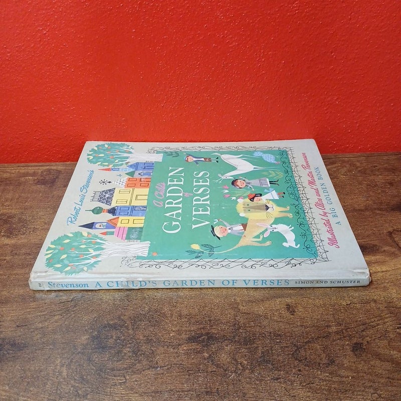 A Child's Garden of Verses  Big Golden Book 1951