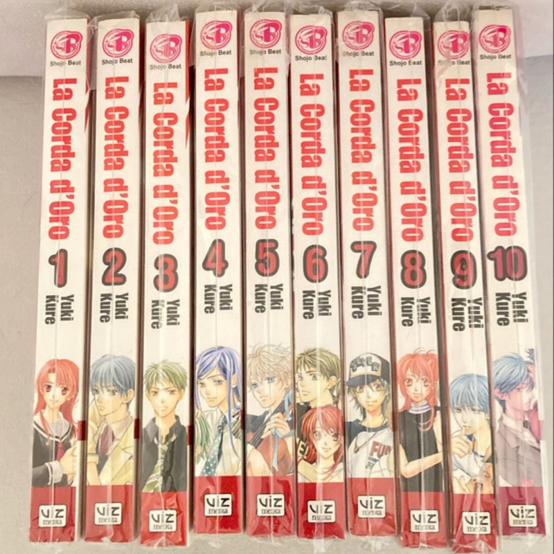 La Corda d’Oro manga Volumes 1-10