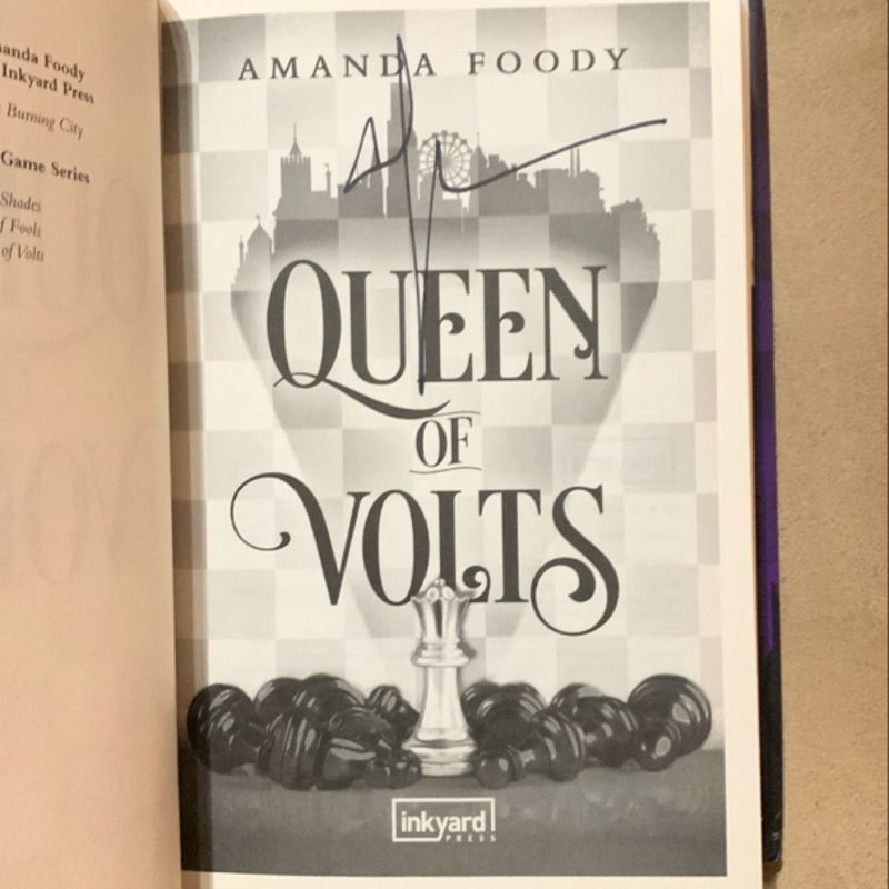 Queen of Volts [SIGNED BY AUTHOR]