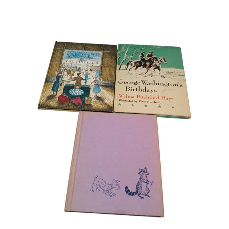 VTG Children's Classic Books Bundle of 3