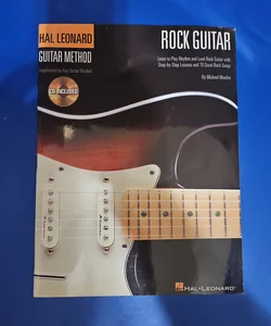Hal Leonard Rock Guitar Method Book/Online Audio