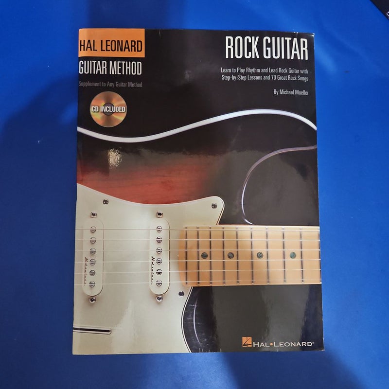 Hal Leonard Rock Guitar Method Book/CD