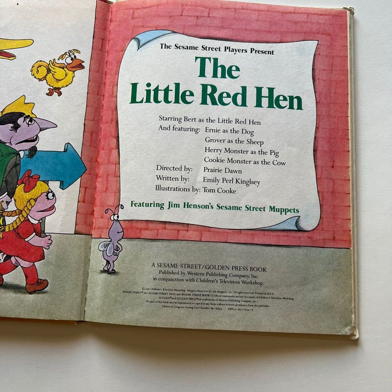 The Sesame Street Players Present the Little Red Hen