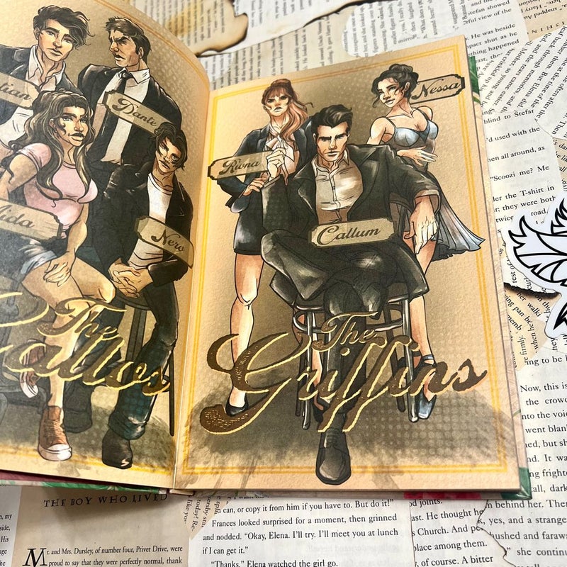 *SPECIAL EDITION* BRUTAL PRINCE SOPHIE LARK**SPRAYED EDGES*ILLUSTRATED 