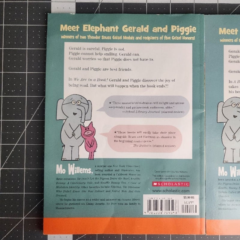 ELEPHANT & PIGGIE 2 book bundle