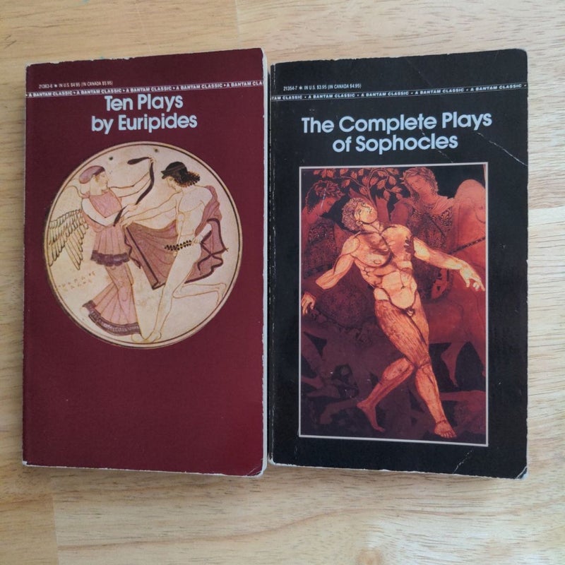 Bundle: Complete Plays of Sophocles and Ten Plays by Euripides