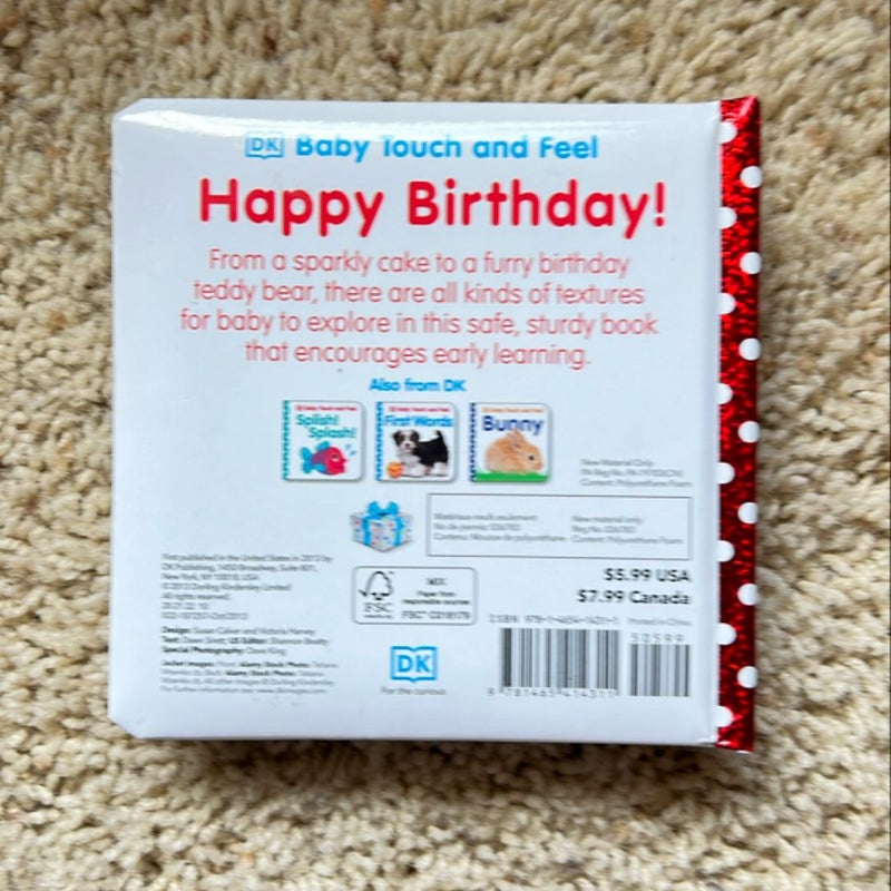 Baby Touch and Feel: Happy Birthday