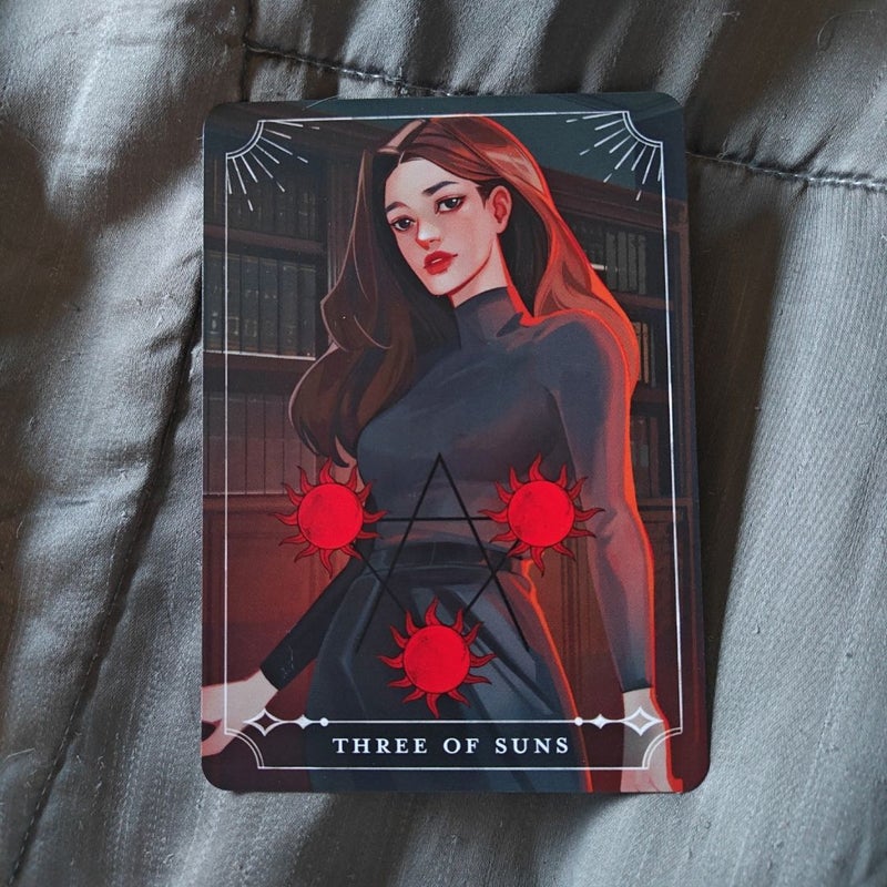 Fairyloot Tarot Cards - Three of Suns