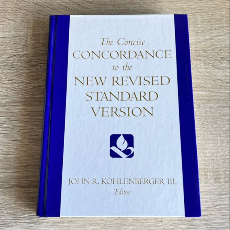 The Concise Concordance to the New Revised Standard Version