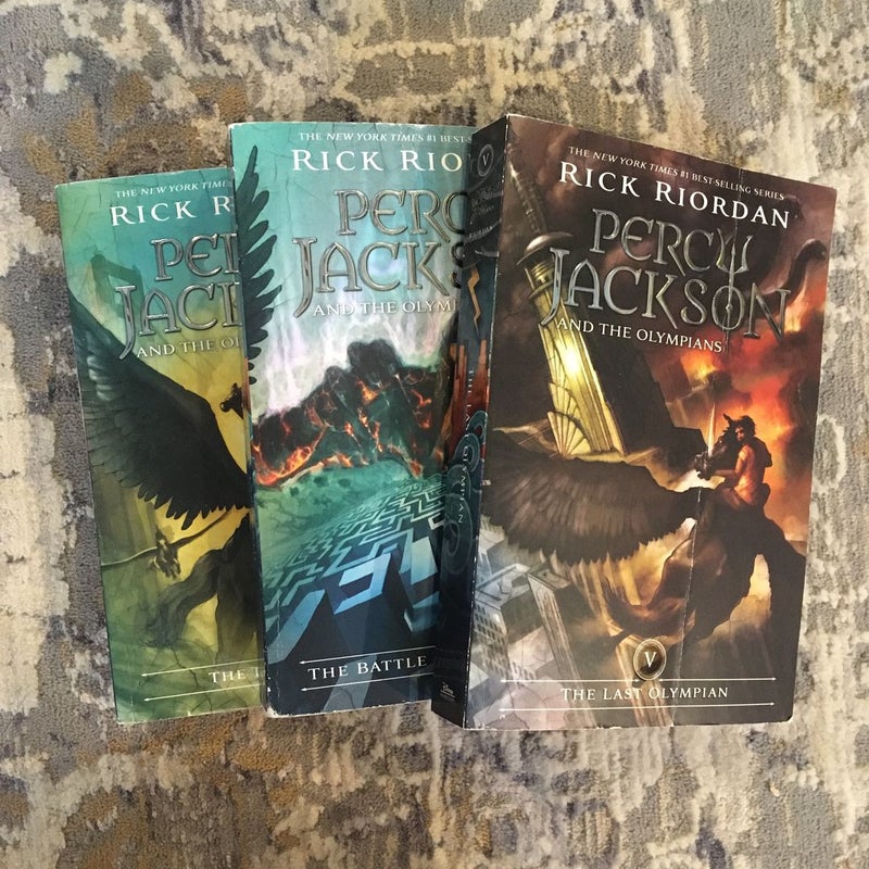 Percy Jackson and the Olympians Pack by Rick Riordan (Book Pack)