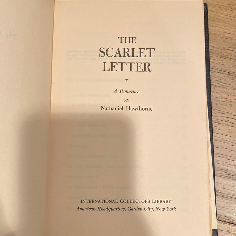 The Scarlet Letter collectors edition