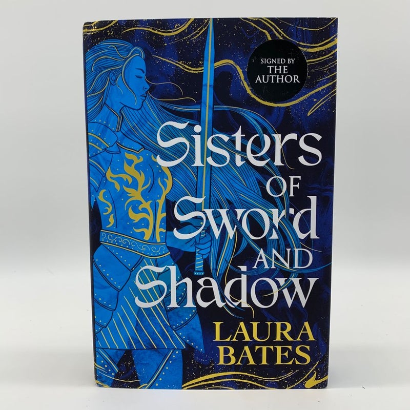 Waterstones Sisters of Sword and Shadow Signed Stenciled Edges