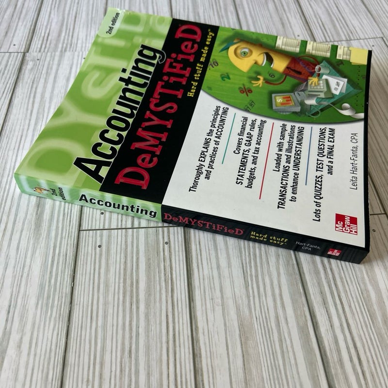 Accounting DeMYSTiFieD, 2nd Edition