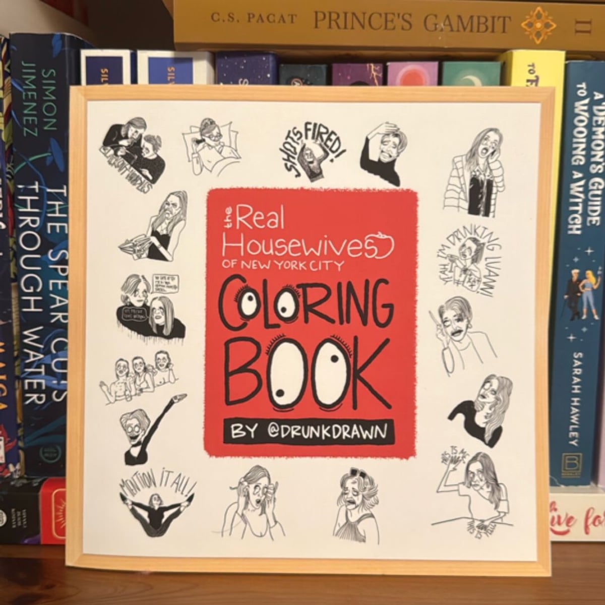 Coloring Book by Drunk Drawn by Ryan Casey