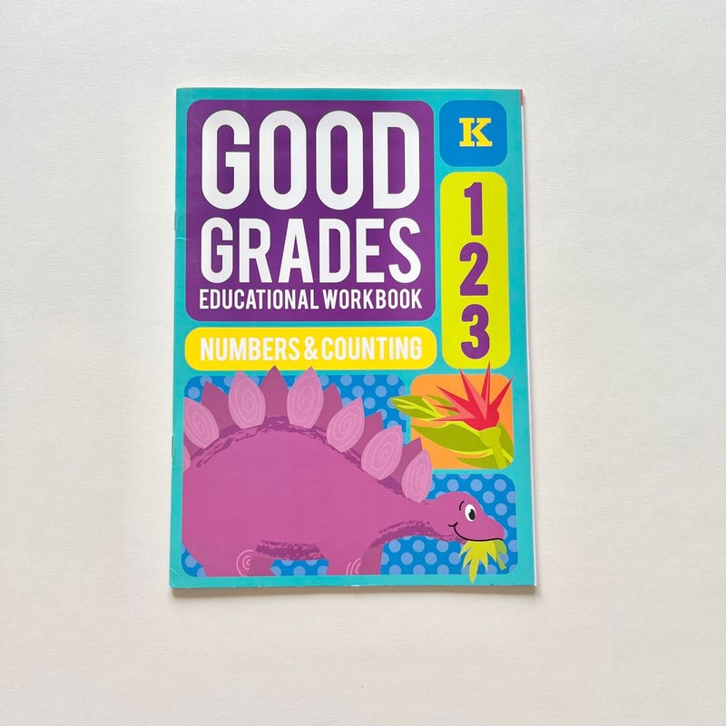 Good Grades Kindergarten Numbers And Counting Workbook