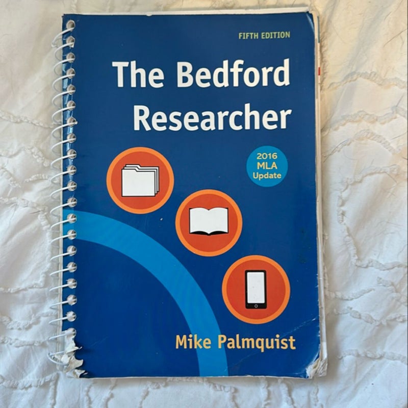 The Bedford Researcher with 2016 MLA Update