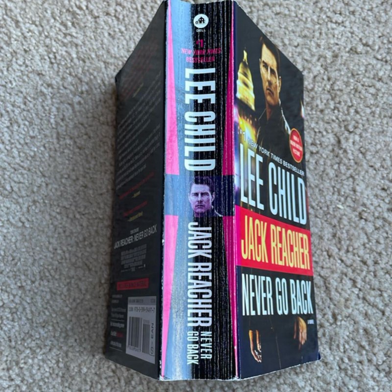 Jack Reacher: Never Go Back (Movie Tie-In Edition)