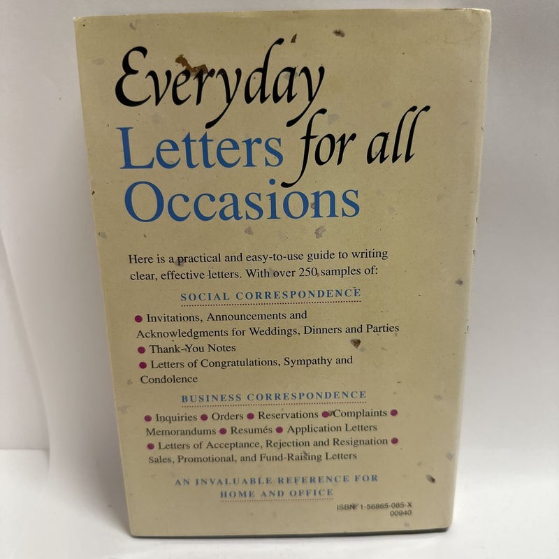 Everyday Letters for All Occasions