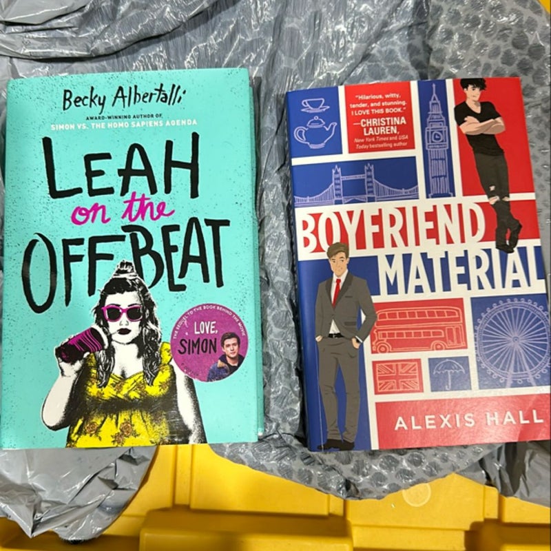 LGBTQ Bundle: Boyfriend Material/Leah on the Offbeat