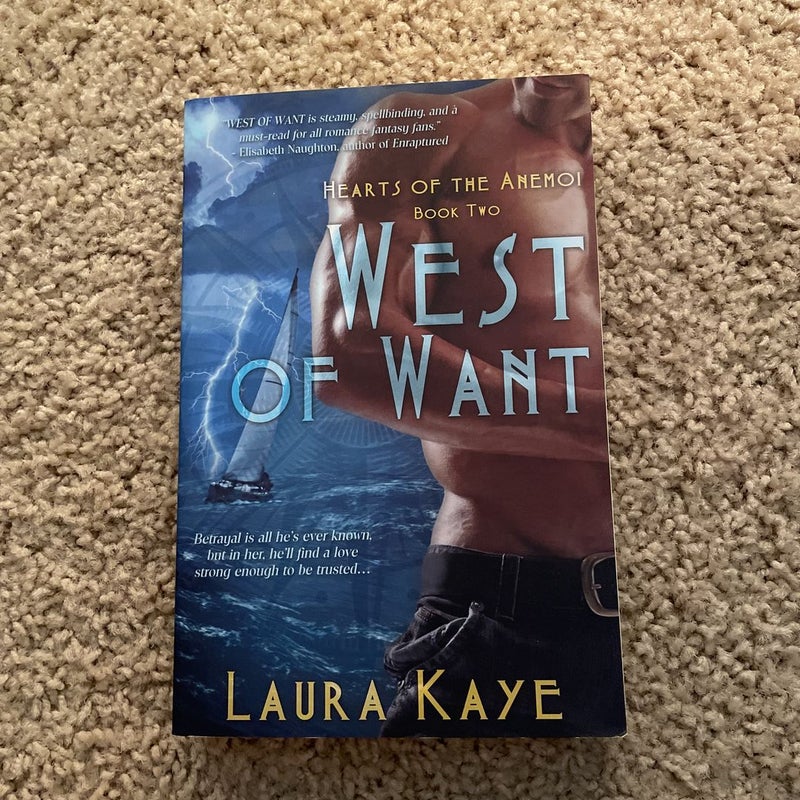 West of Want (signed by the author)