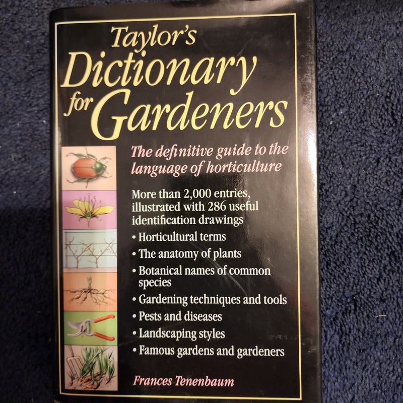 Taylor's Dictionary for Gardeners