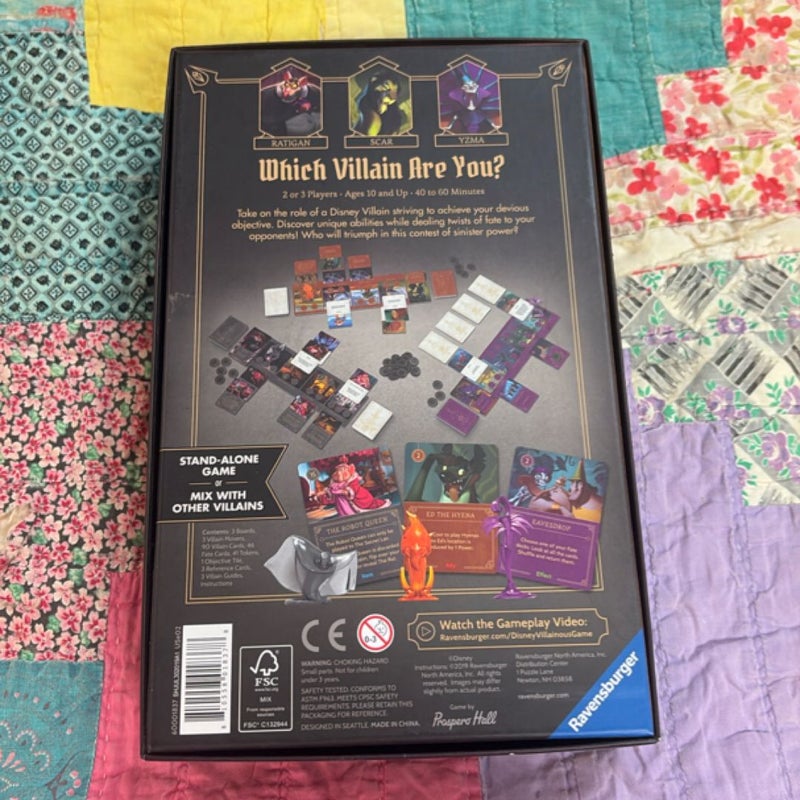 Villainous Board Game