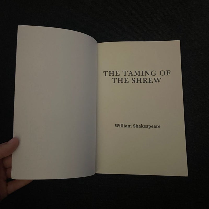 The Taming of the Shrew by William Shakespeare