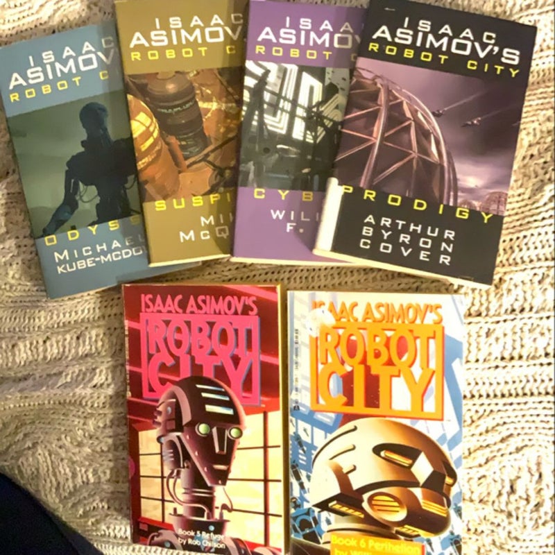 Robot city books 1-6