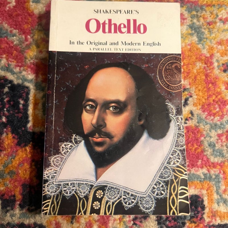 OTHELLO (PARALLEL TEXT EDITION) By William Shakespeare - PB **Excellent**