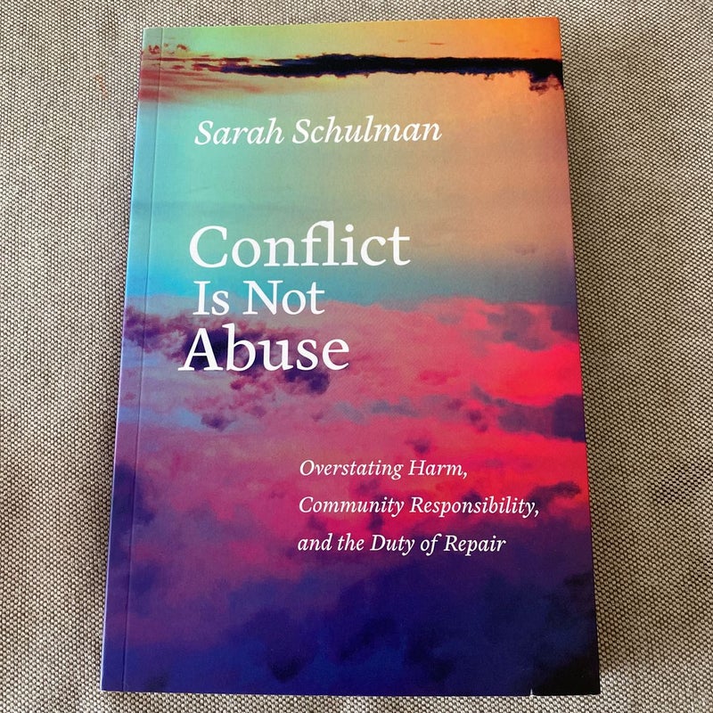 Conflict Is Not Abuse