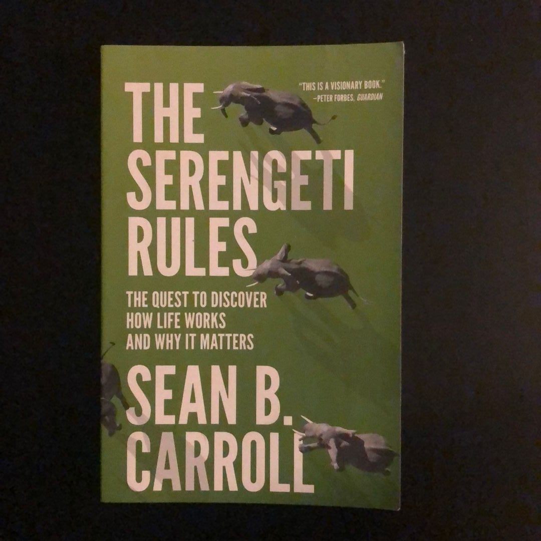 The Serengeti Rules By Sean B. Carroll, Paperback | Pangobooks