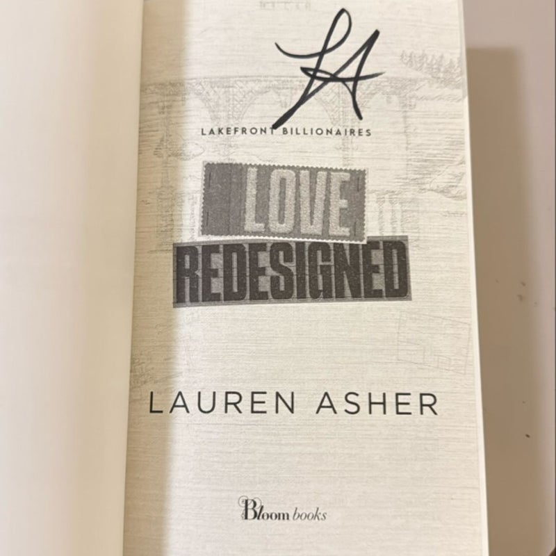 Love Redesigned (signed)