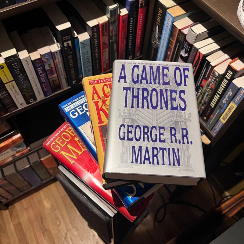 Game of Thrones (A Song of Ice and Fire Books 1-4 Bookclub Editions/1st Editions)