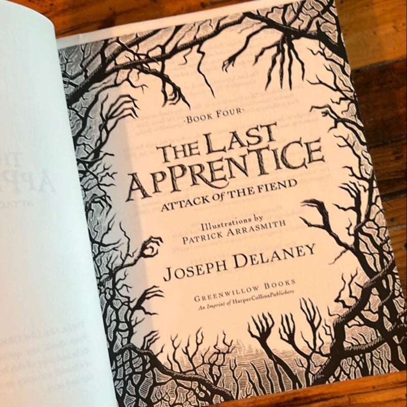 THE LAST APPRENTICE Attack of the Fiend JOSEPH DELANY UNCORRECTED PROOF Rare