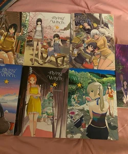Flying Witch Manga volumes 1-7