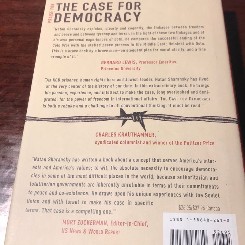 First edition * The Case for Democracy