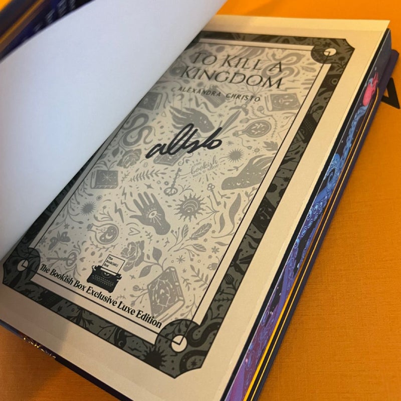 To Kill a Kingdom (signed!)