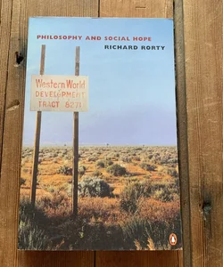 Philosophy and Social Hope