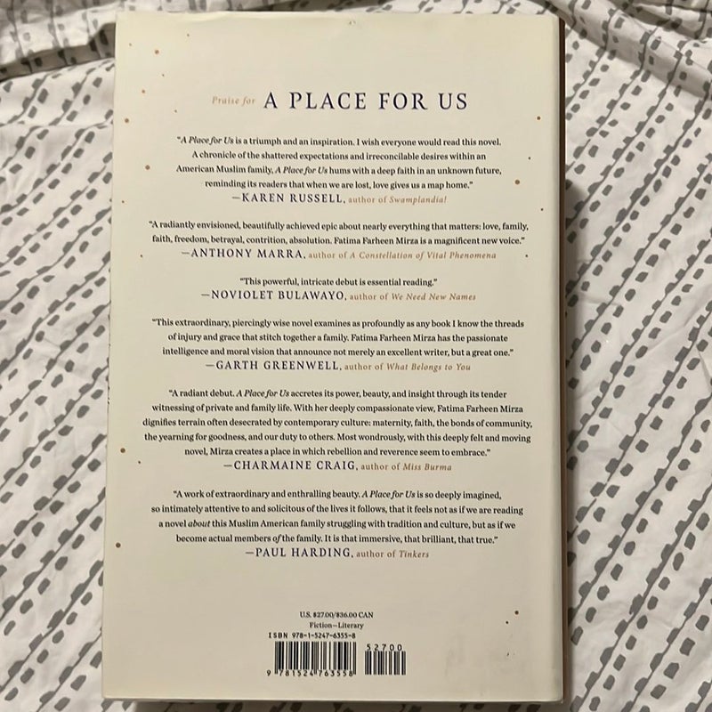 A Place for Us - with signed bookplate