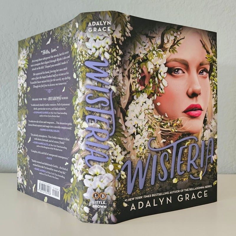 Wisteria Brand New SIGNED by Adalyn Grace FIRST Edition (Belladonna Series)