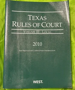 Texas Rules of Court