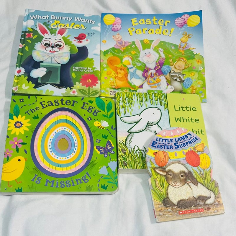Bundle of 5 Easter Themed Kids Books