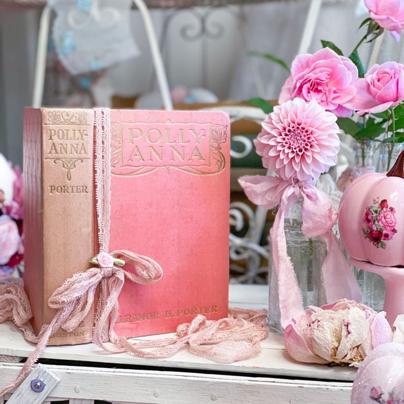 Pink Vintage Pollyanna First Edition Thus
