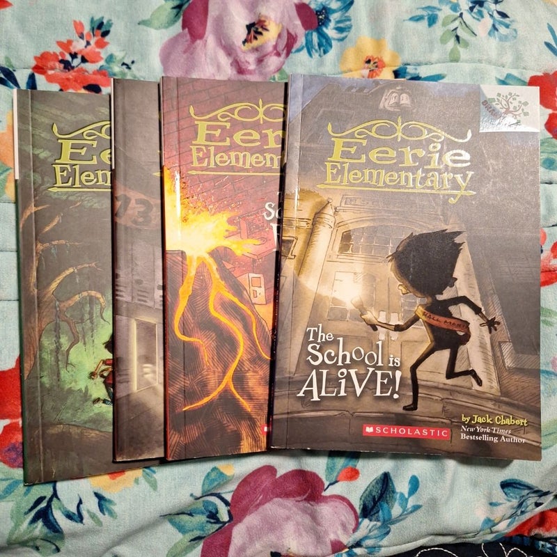 4 book Eerie Elementary Series